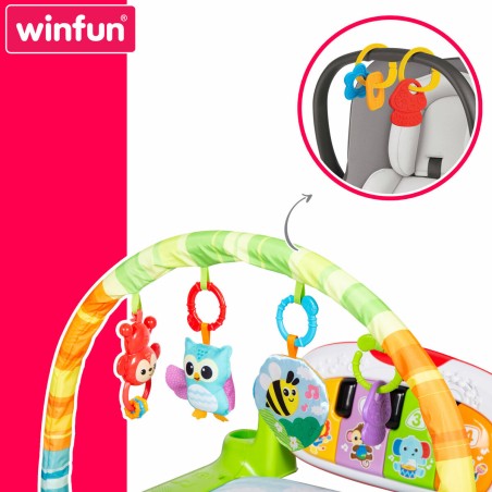 Tappeto da gioco Winfun Stoffa Plastica 63 x 43 x 91 cm (2 Unità)