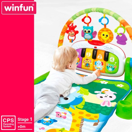 Tappeto da gioco Winfun Stoffa Plastica 63 x 43 x 91 cm (2 Unità)
