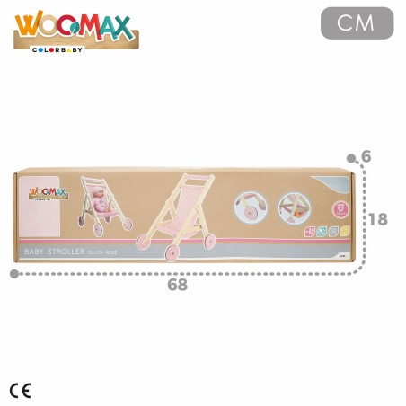 Carrozzina per Bambole 33 x 44 x 51 cm (2 Unità)