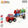 Camion Porta-veicoli e Macchinine 25 x 13 x 6 cm (6 Unità)