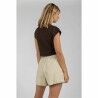 Maglia a Maniche Corte Donna 24COLOURS Casual Marrone