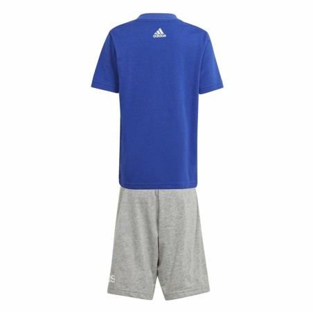 Completo Sportivo per Bambini Adidas 	Essentials Azzurro Multicolore