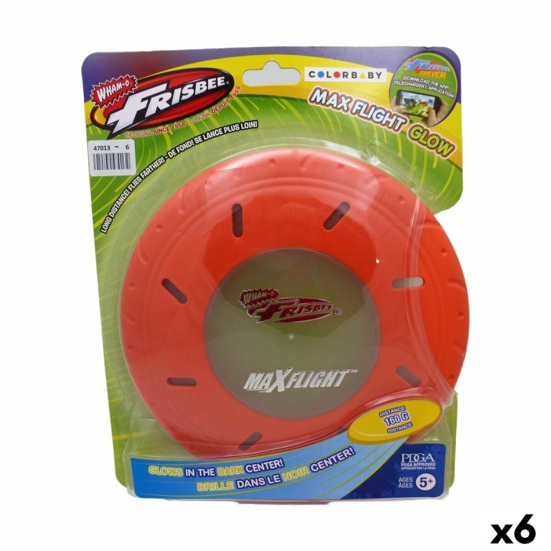 Frisbee Wham-O 22 x 2,5 x 22 cm (6 Unità) Frisbee Wham-O 22 x 2,5 x 22 cm (6 Unità)