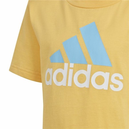 Completo Sportivo per Bambini Adidas 	Essentials Giallo