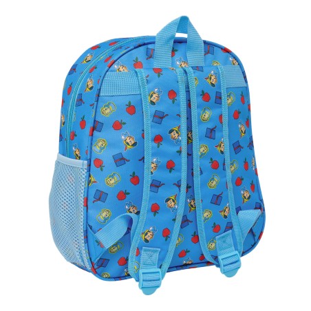 Zaino per Bambini 3D Clásicos Disney Pinochio Azzurro 27 x 33 x 10 cm