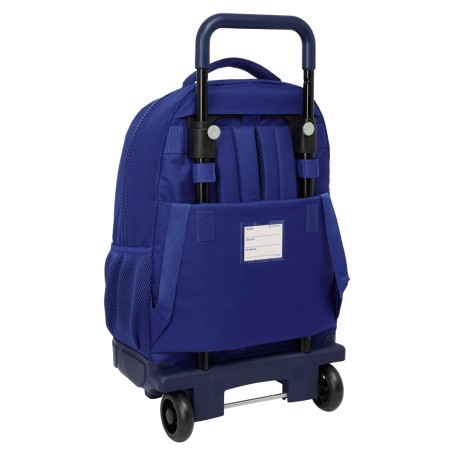 Trolley per la Scuola F.C. Barcelona 24/25 Rosso Granato Blu Marino 33 x 45 x 22 cm