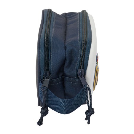 Necessaire Real Madrid C.F. Bianco Blu Marino 21 x 8 x 6 cm