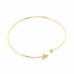 Bracciale Donna Shabama Coney Ottone bagnato in oro