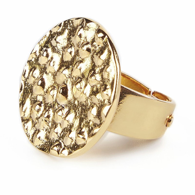 Anello Donna Shabama Soho Ottone Bagno di flash oro Regolabile Anello Donna Shabama Soho Ottone Bagno di flash oro Regolabile