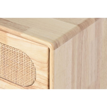 Credenza DKD Home Decor Naturale Metallo Legno d'albero della gomma 73,5 x 35 x 78 cm
