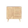 Credenza DKD Home Decor Naturale Metallo Legno d'albero della gomma 73,5 x 35 x 78 cm