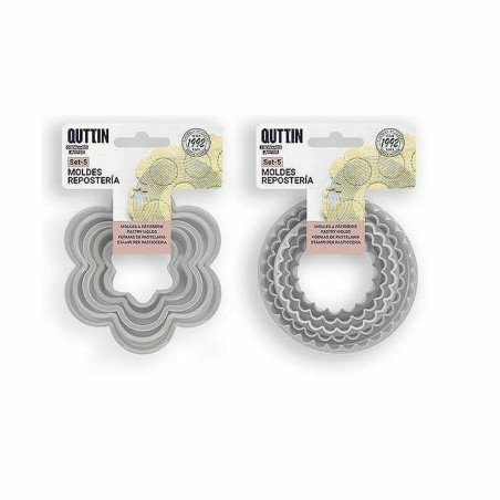 Stampo per Dolci Quttin 9,5 x 9,5 x 3,5 cm 5 Pezzi (36 Unità)