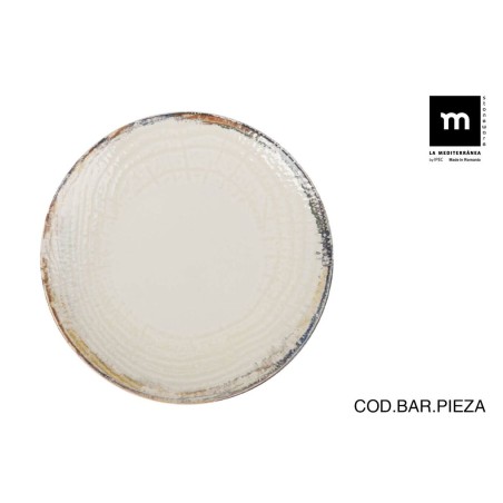 Piatto da pranzo La Mediterránea Albus Ø 26 cm (6 Unità)
