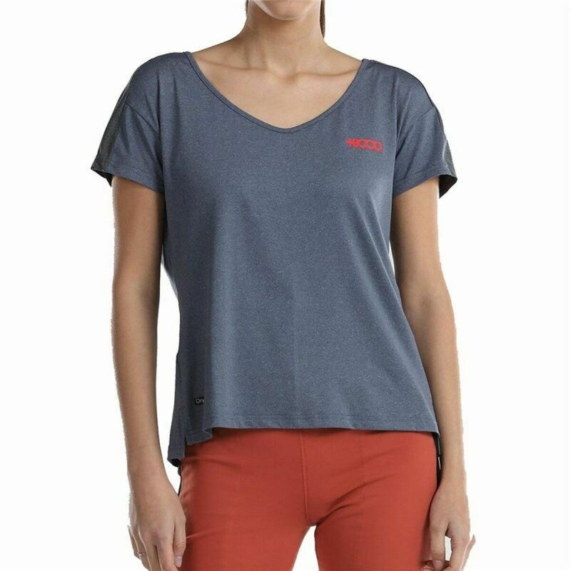 Maglia a Maniche Corte Donna +8000 Novar Grigio Montagna Maglia a Maniche Corte Donna +8000 Novar Grigio Montagna