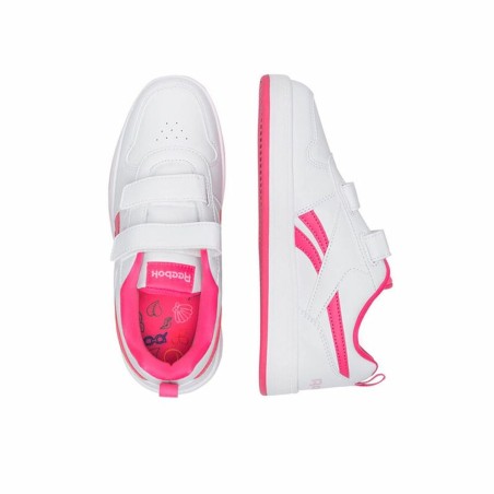 Scarpe Sportive per Bambini Reebok Royal Prime 2.0 2V Bianco Rosa Fucsia