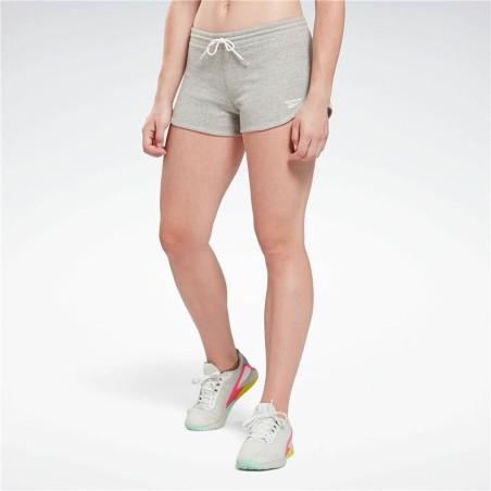 Pantaloncino Sportivo Reebok Identity French Terry Short Grigio