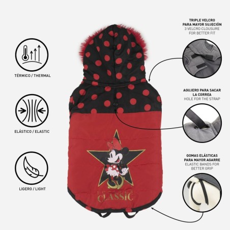Cappotto per Cani Minnie Mouse