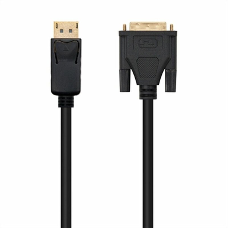 Adattatore di Rete DisplayPort a DVI NANOCABLE 10.15.4502 Nero 2 m Adattatore di Rete DisplayPort a DVI NANOCABLE 10.15.4502 Nero 2 m