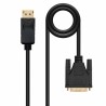 Adattatore di Rete DisplayPort a DVI NANOCABLE 10.15.4502 Nero 2 m