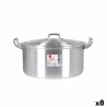 Casseruola con coperchio Alluminio 31,3 x 26,5 x 13,5 cm (8 Unità)