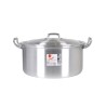 Casseruola con coperchio Alluminio 31,3 x 26,5 x 13,5 cm (8 Unità)