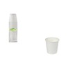 Set di Bicchieri Algon Bianco 80 ml 30 Pezzi (24 Unità)