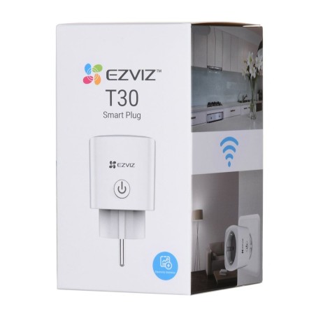 Presa Intelligente Ezviz T30-10B-EU Wi-Fi 10 A