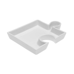 Ciotola per Aperitivi Versa Ceramica Porcellana 15 x 3 x 19,5 cm