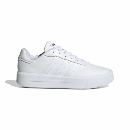 Scarpe Sportive da Donna Adidas Court Platform Bianco