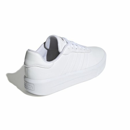 Scarpe Sportive da Donna Adidas Court Platform Bianco