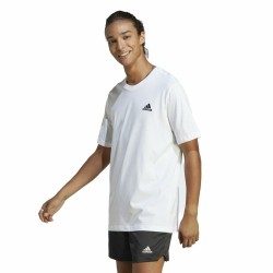 Maglia a Maniche Corte Uomo Adidas Essentials Bianco