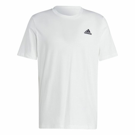 Maglia a Maniche Corte Uomo Adidas Essentials Bianco