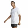 Maglia a Maniche Corte Uomo Adidas Essentials Bianco