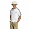 Maglia a Maniche Corte Uomo Adidas Essentials Single 3S Bianco