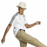 Maglia a Maniche Corte Uomo Adidas Essentials Single 3S Bianco