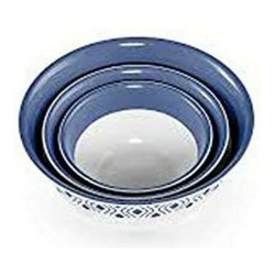 Ciotola Stefanplast 55201 Azzurro Plastica (3 Pezzi)
