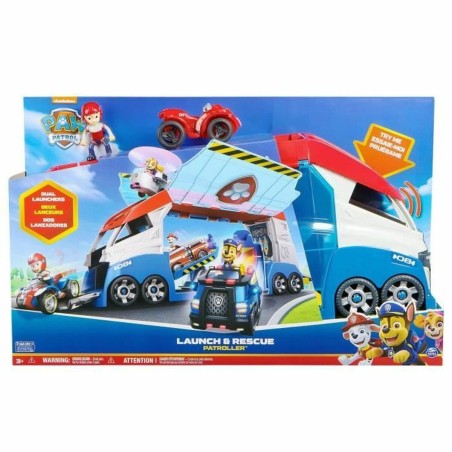 Camion Porta-veicoli The Paw Patrol Multicolore (3 Unità)