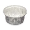 Stampo per Budino Kinvara 30228 Argentato Alluminio 8,5 x 8 x 8,5 cm Monouso Rotondo (12 Unità)