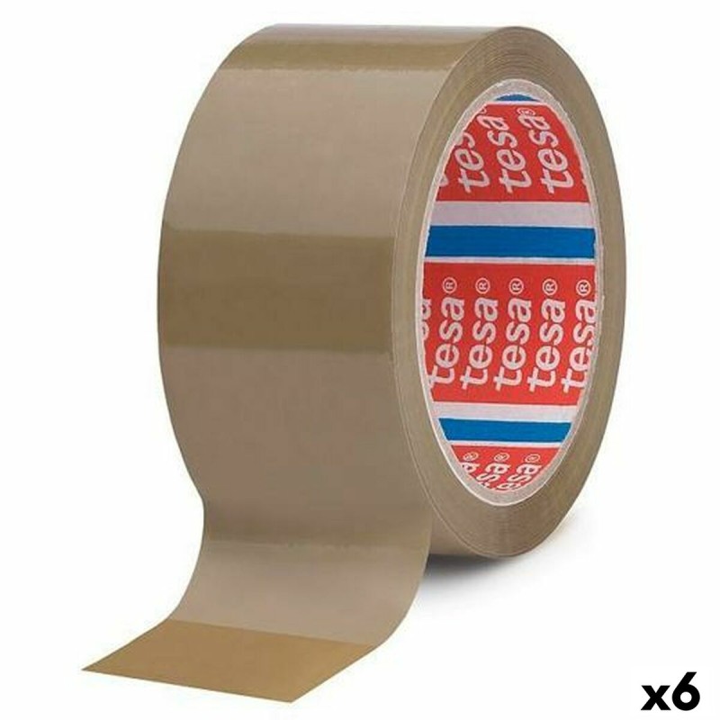 Nastro Adesivo TESA Imballaggio Marrone 50 mm x 66 m (6 Unità) Nastro Adesivo TESA Imballaggio Marrone 50 mm x 66 m (6 Unità)
