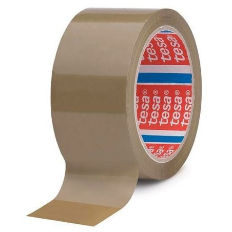 Nastro Adesivo TESA Imballaggio Marrone 50 mm x 66 m (6 Unità)