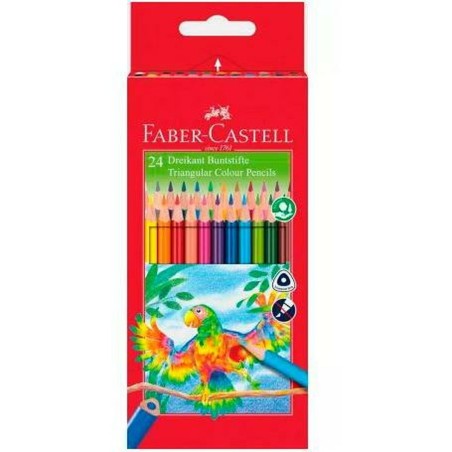 Matite colorate Faber-Castell Multicolore 6 Pezzi