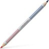 Matite colorate Faber-Castell Jumbo Azzurro Rosso (12 Unità)