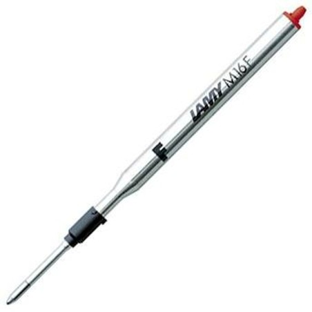 Cartuccia di ricambio per penna Lamy M16 0,8 mm Rosso (10 Unità)