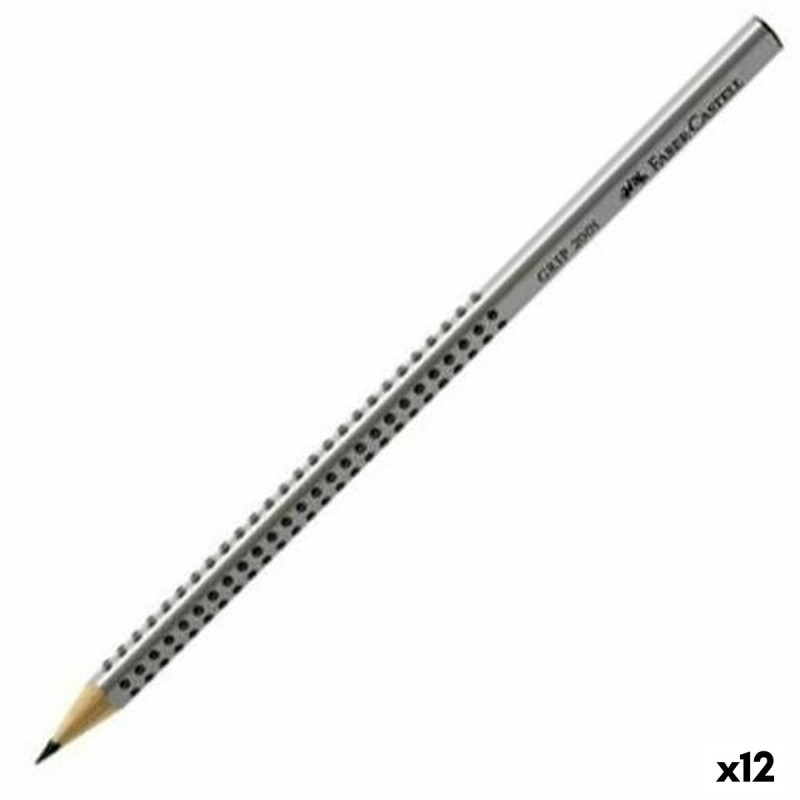 Matita Faber-Castell Grip 2001 Ecologico Grigio HB (12 Unità) Matita Faber-Castell Grip 2001 Ecologico Grigio HB (12 Unità)