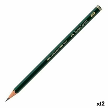 Matita Faber-Castell 9000 Ecologico Esagonale 5H (12 Unità)