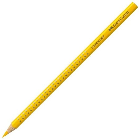 Matite colorate Faber-Castell Colour Grip Giallo (12 Unità)