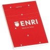 Block Notes ENRI Rosso A6 80 Pagine 4 mm (10 Unità)