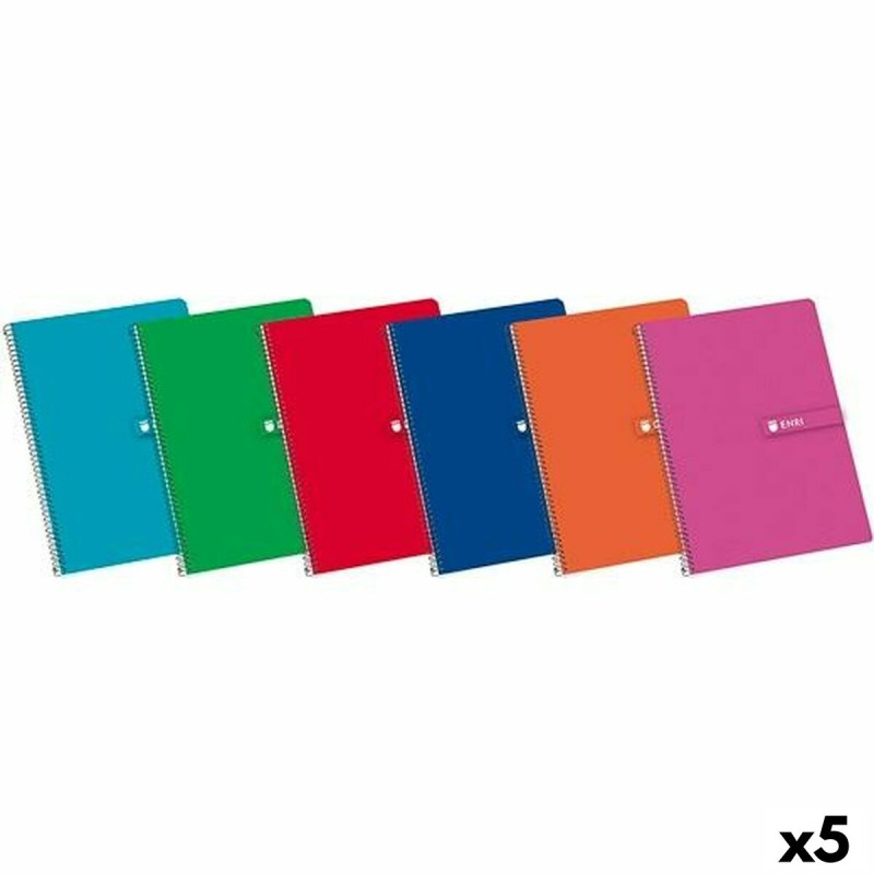 Quaderno ENRI A4 80 Pagine (5 Unità) Quaderno ENRI A4 80 Pagine (5 Unità)