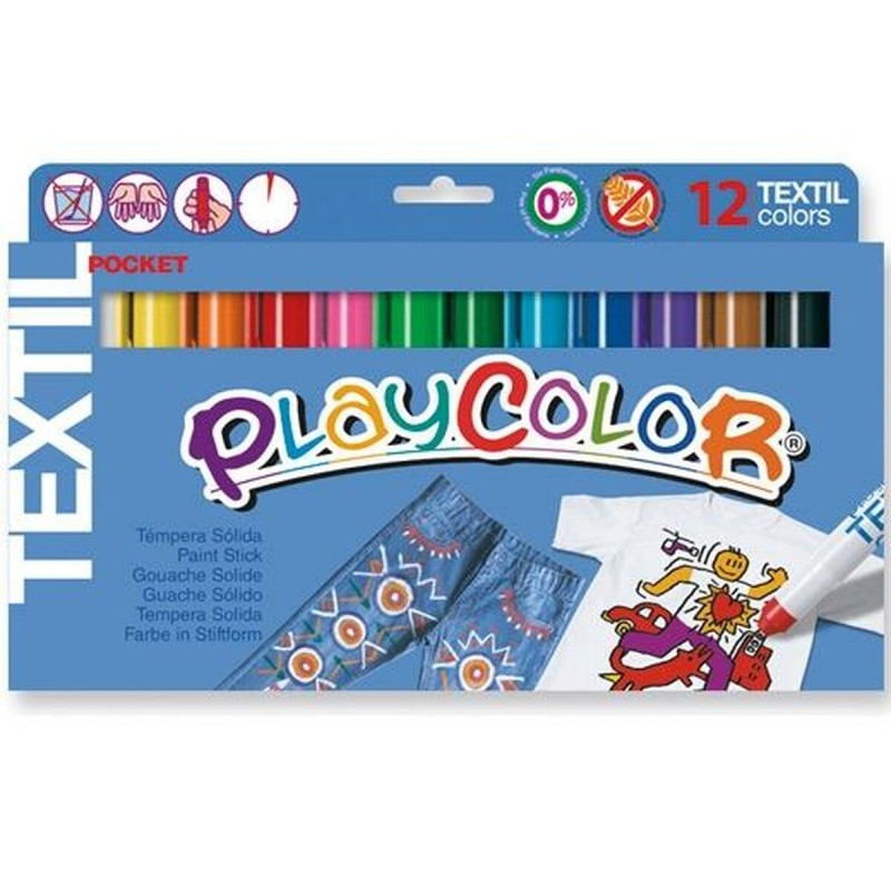 Tempere Playcolor Solido Multicolore Tempere Playcolor Solido Multicolore