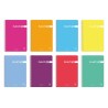 Quaderno Pacsa Plastipac Multicolore Din A4 80 Pagine 21,5 x 31,5 cm 5 Pezzi